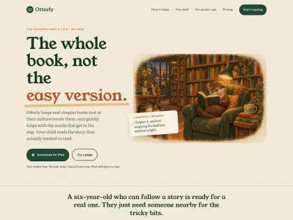 Children’s reading, without Impeccable, run 1